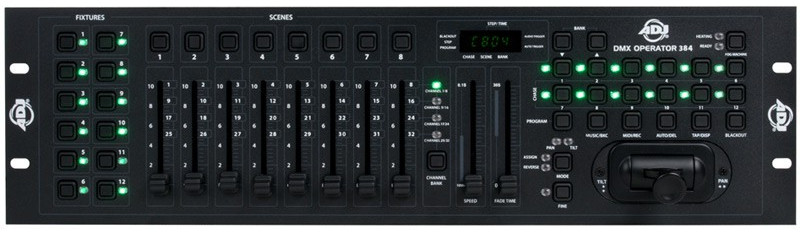 DMX Controller with 384 Total Channels