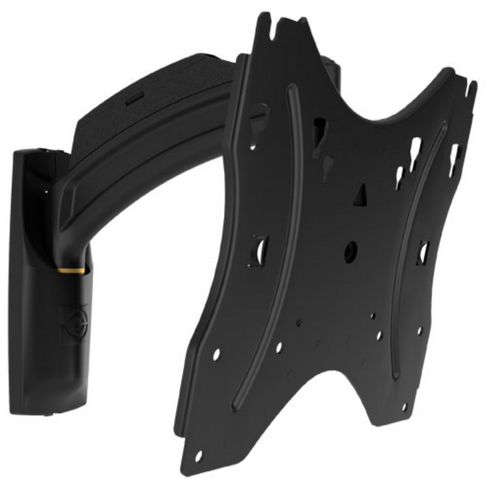 Small Thinstall Single Swing Arm Wall Display Mount with 10" Extension