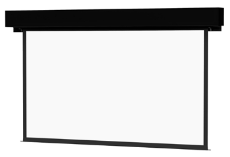 133" HDTV 16:9 Boardroom Electrol with Matte White Surface