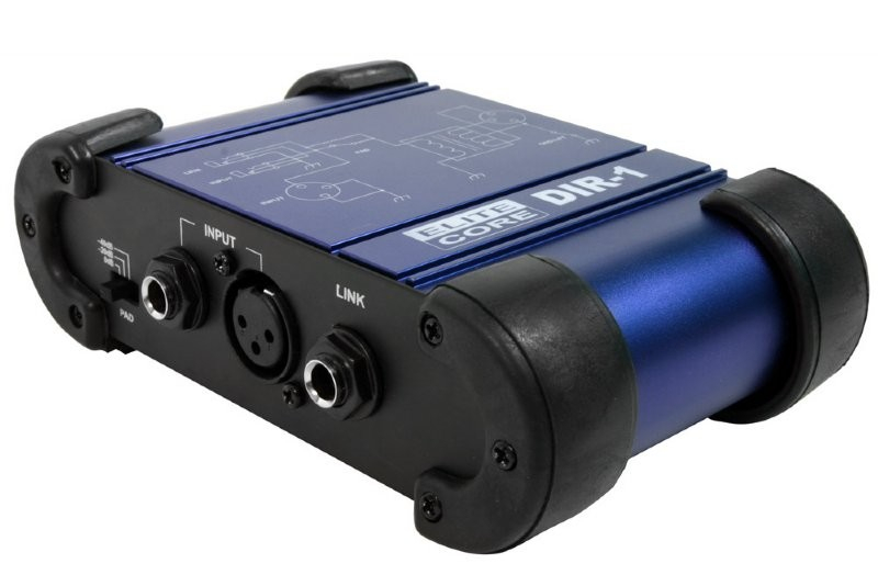 Premium Direct Box with XLR & 1/4" Inputs and Outputs