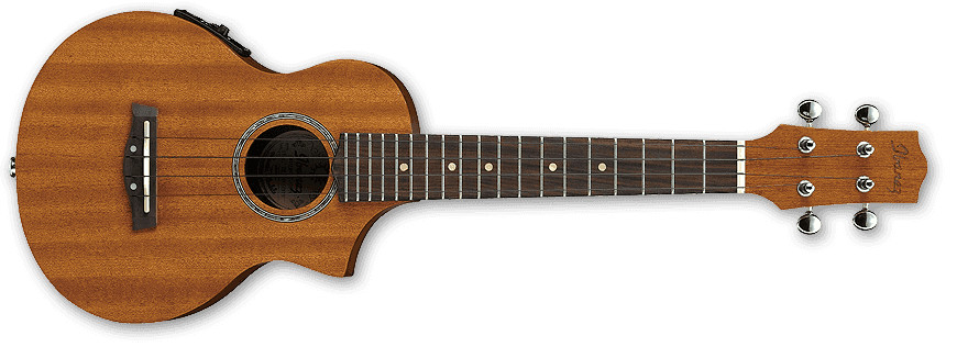 Open Pore Gloss UEW Series Cutaway Concert Acoustic/Electric Ukulele