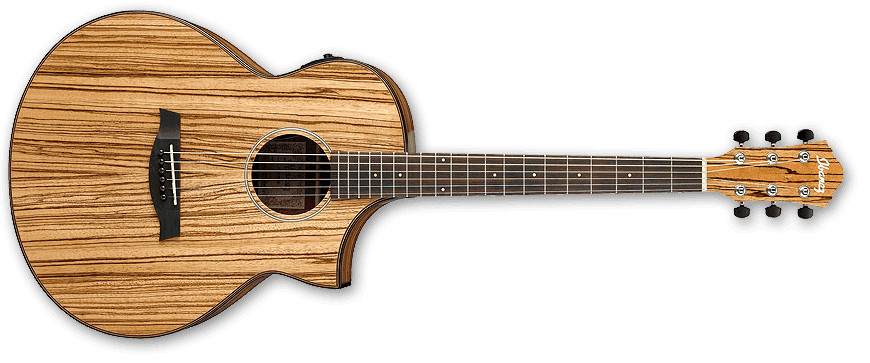 Natural High Gloss AEW Series Acoustic/Electric Guitar with AEQ-SP2 Preamp