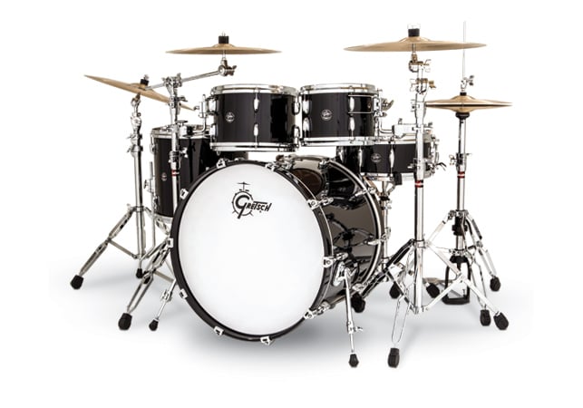 Renown Birch 4 Piece Shell Pack in Piano Black Finish