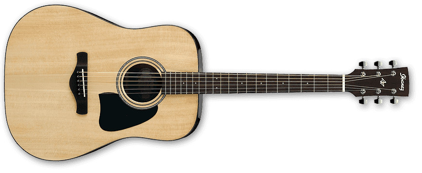 Natural High Gloss Artwood Series Dreadnought Acoustic Guitar