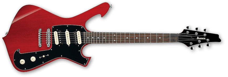 Transparent Red Paul Gilbert Signature Fireman Electric Guitar with Gig Bag