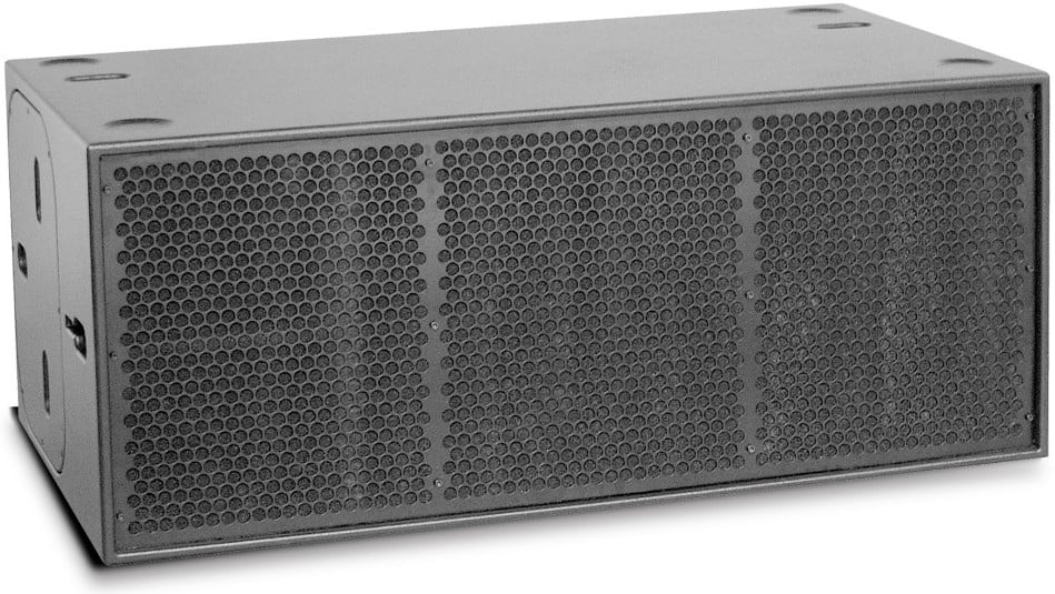 Dual 18" Horn-Loaded Subwoofer with Casters