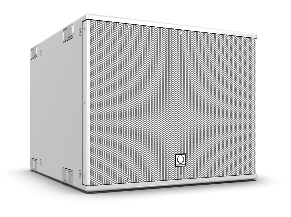 15" 500W (8 Ohms) Portable Passive Front-Loaded Subwoofer in White