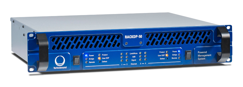 4-Channel Power Amplifier with SHARC DSP and BV-Net Networking