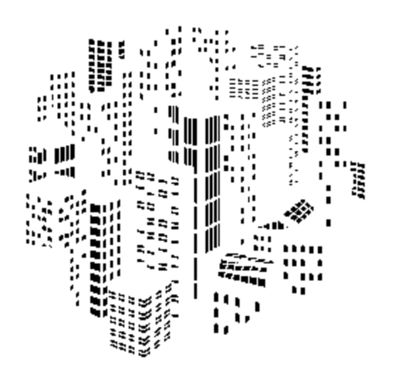 Big City Lights Steel Gobo