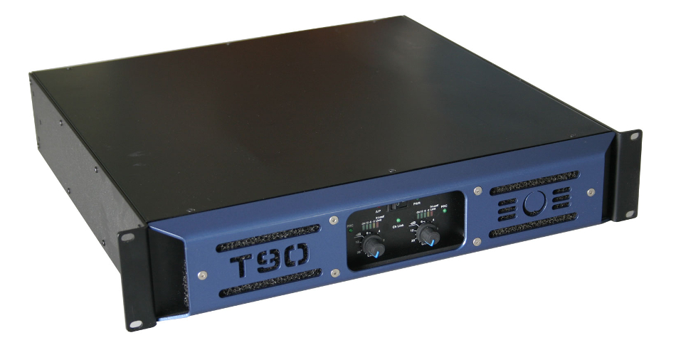 2-Channel 2000W (8 Ohms) Power Amplifier with Switchmode Power Supply