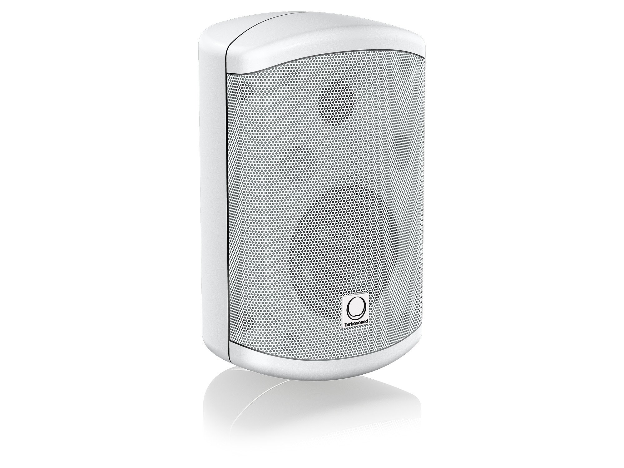 Pair of 3.5" 2-Way 30W Weather Resistant Loudspeakers in White with 70/100V & Low Impedance Operation