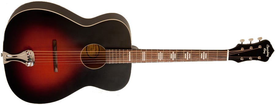 Dirty 30's Harmonella Triple O Acoustic Guitar with Trapeze Tailpiece