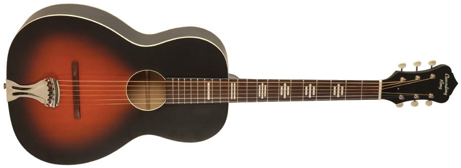 Dirty 30's Harmonella Single O Acoustic Guitar with Trapeze Tailpiece