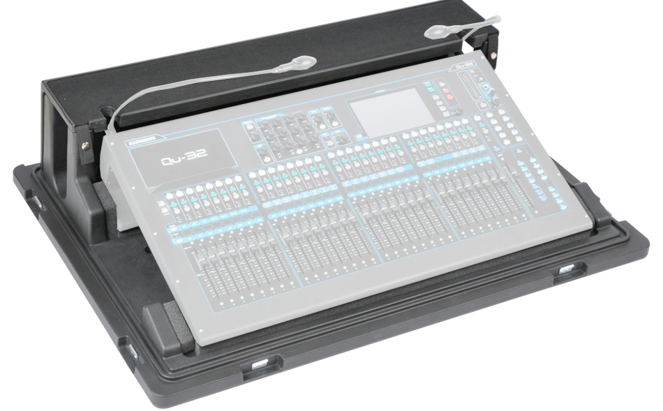 Roto-Molded Flight Case with Wheels for Allen & Heath Qu-32 Mixer