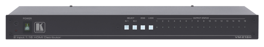2x1:16 HDMI Distribution Amplifier