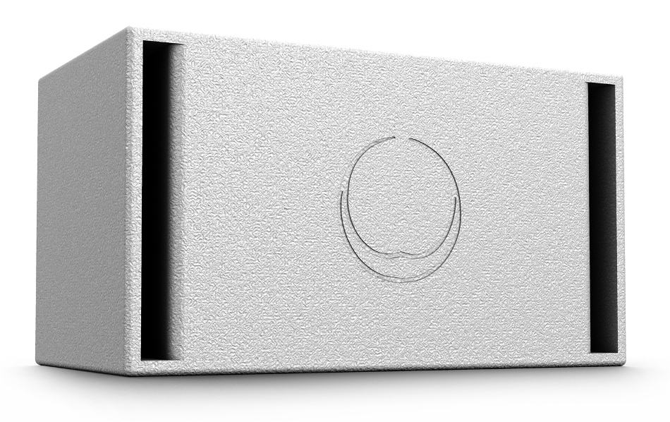 10" 300W (8 Ohms) Passive Band-Pass Installation Subwoofer in White