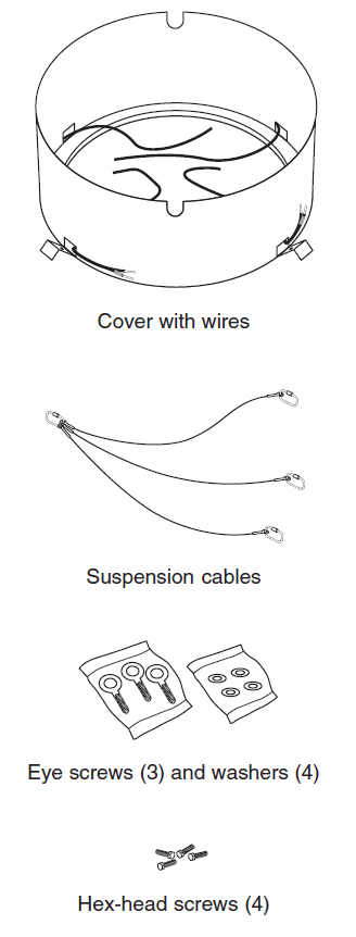 Suspension Hardware Kit for FreeSpace 3 Series II System