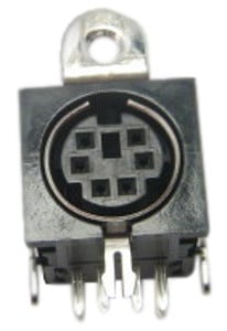 YPG-635 DIN Pedal Jack