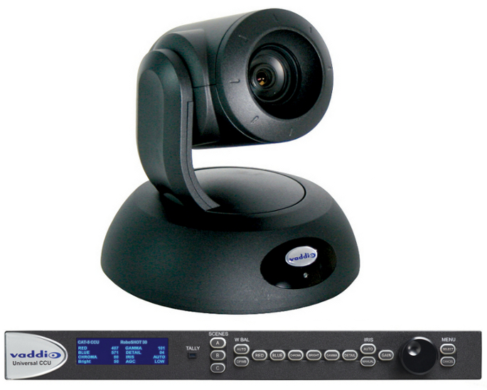 PTZ HD Camera System with 30x Lens and CCU Cat.5