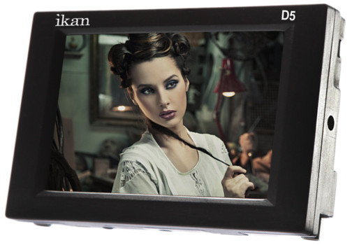 5.6" 3G-SDI/HDMI LCD Monitor with HD Panel and Canon E6/Nikon EL15/Panasonic G6 Battery Plates