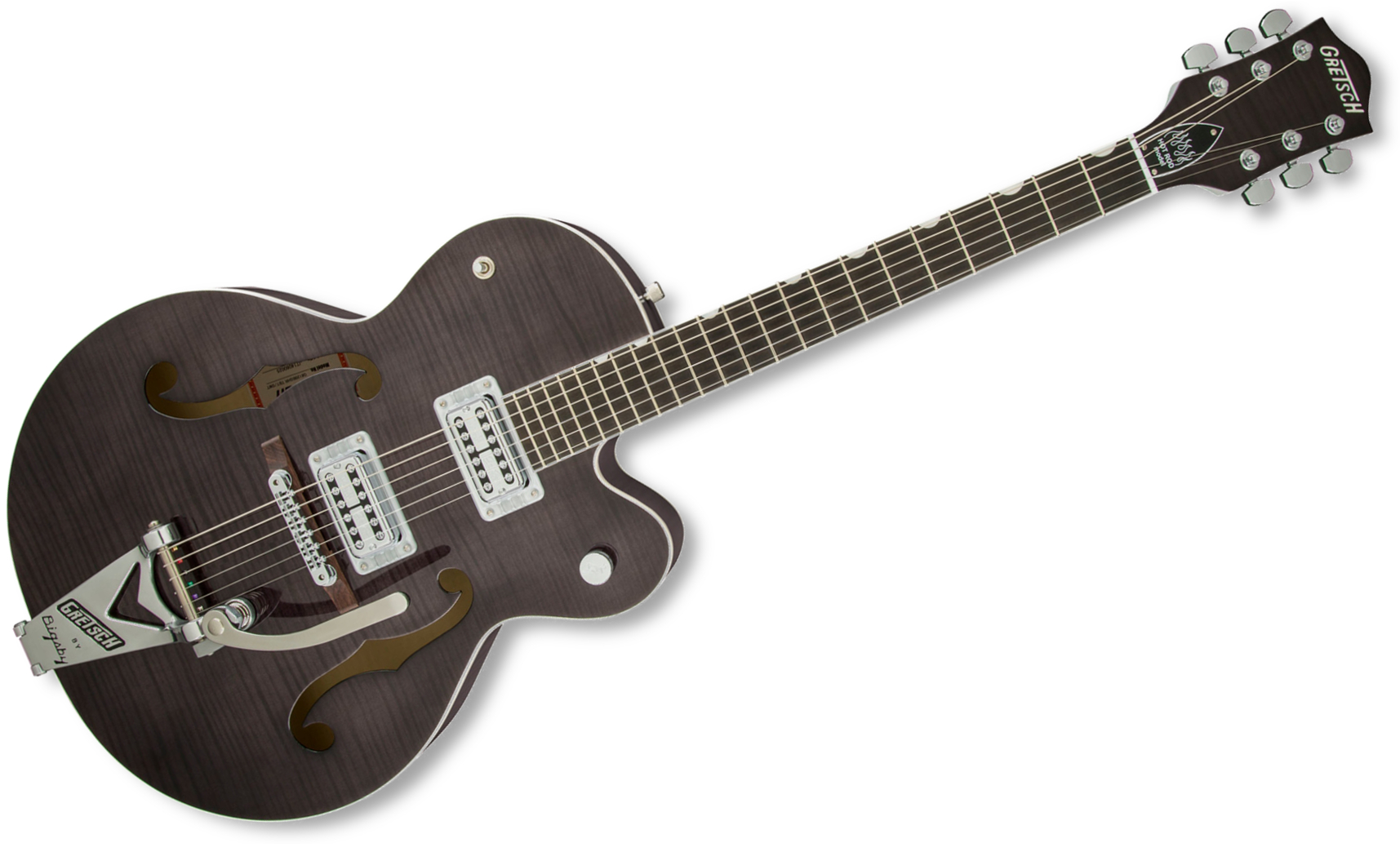 Brian Setzer Hot Rod Hollow Body Electric Guitar, Tuxedo Black
