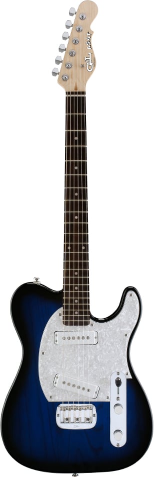 Blue Burst Tribute Series Electric Guitar with Swamp Ash Body and Rosewood Fingerboard