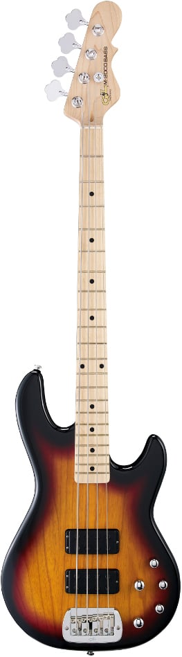 3-Tone Burst Tribute Series 4-String Electric Bass with Swamp Ash Body and Maple Fingerboard