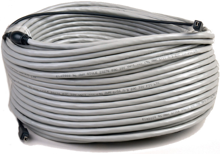 164 ft 4-Pin Firewire Camera Cable