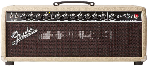 100W Tube Bass Amplifier Head with Oxblood Grille Cloth
