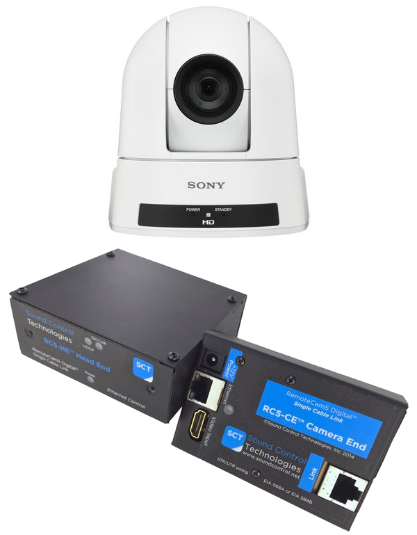 SRG-300H/W PTZ Camera with RC5-SRG Package