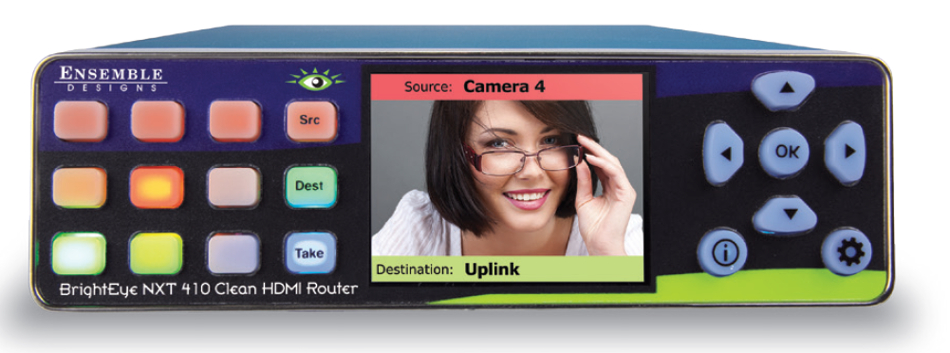 Clean HDMI + HDCP Router with Up/Down/Cross Coversion