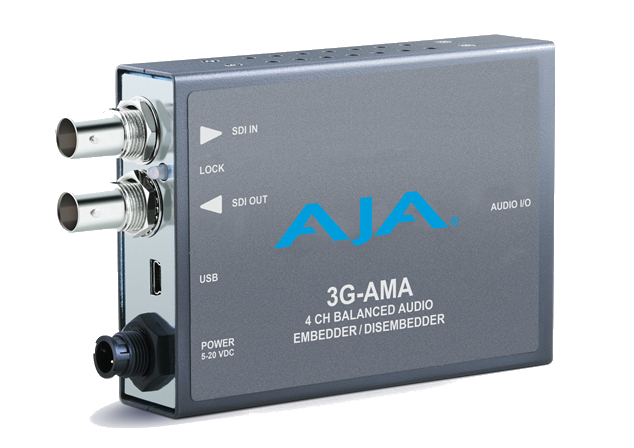 3G-SDI Analog Audio Embedder/Disembedder