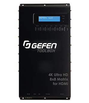 4K Ultra HD 8x8 Matrix for HDMI