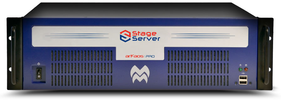 Stage Server V2 with 2 Outputs and Media Master Pro