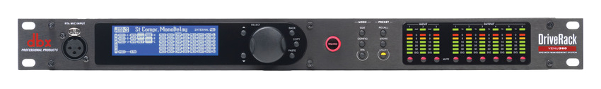 Rackmount Loudspeaker Management System with Network Connectivity