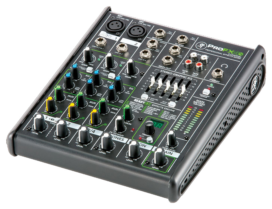 4-Channel Mixer with Onboard Effects Engine