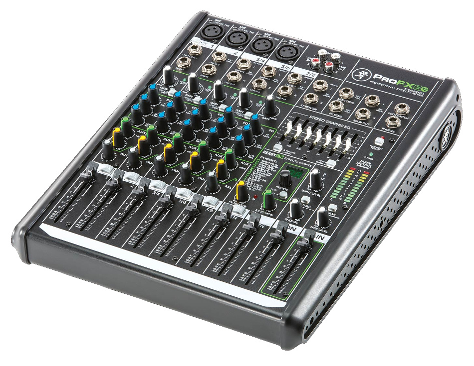 8-Channel Mixer with Onboard Effects Engine and USB I/O