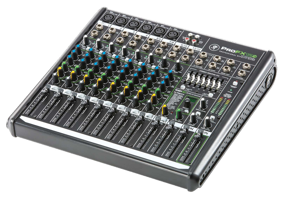 12-Channel Mixer with Onboard Effects Engine and USB I/O