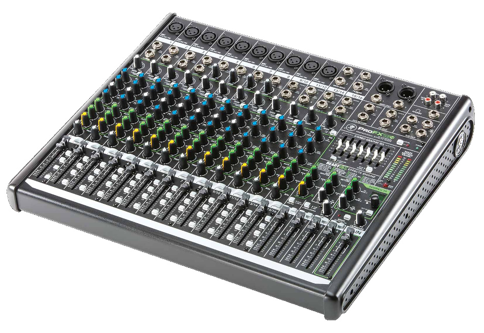 16-Channel Mixer with Onboard Effects Engine and USB I/O