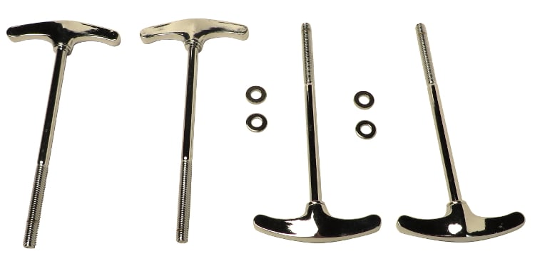 4-pack of Bass T-Handle Tension Rods