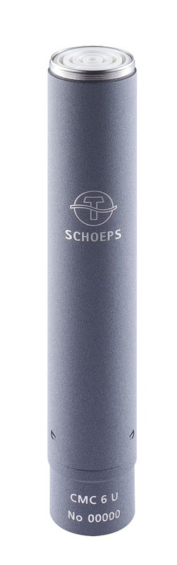 12/48V Modular Amplifier with Matte Gray Finish for Colette Series Condenser Microphone Capsules