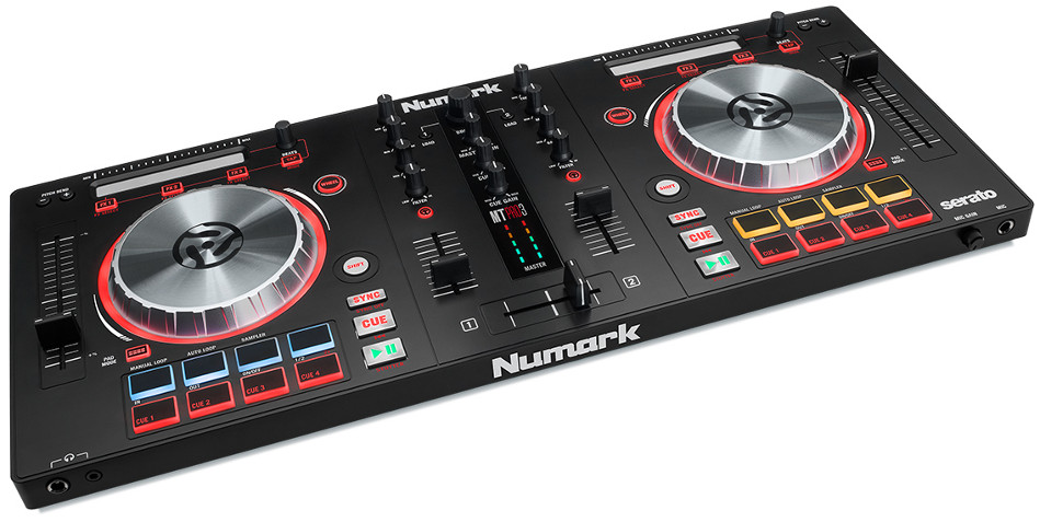 2 Channel DJ Controller with Audio I/O