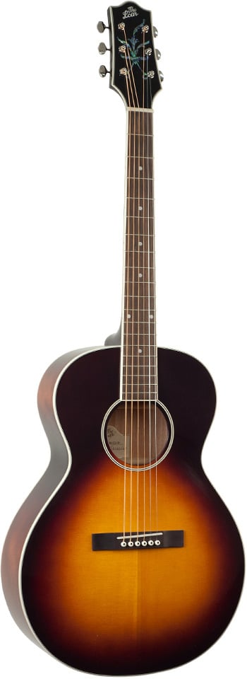 Vintage Sunburst Solid Top Small Body Acoustic Guitar