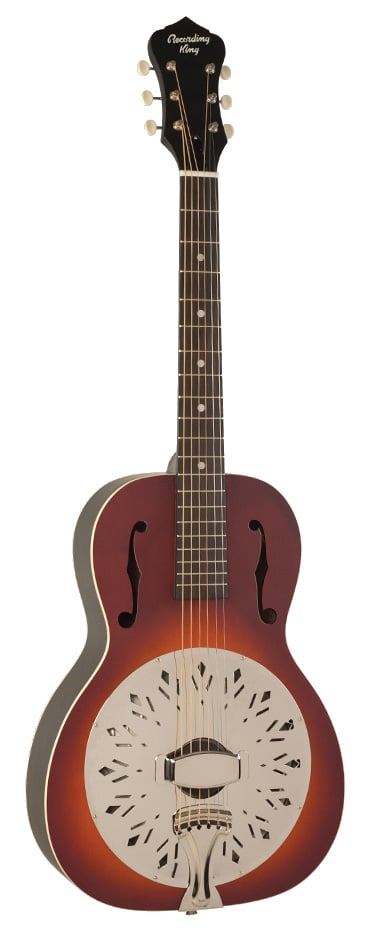 Guitar with Tobacco Matte Sunburst Finish