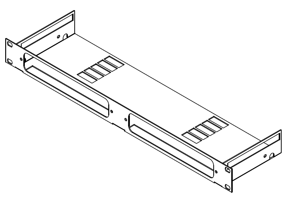 Rack Mount Kit for LUCIA Series Amplifiers