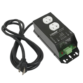 20A Dual-Outlet Remote Power Control with 6 ft Cord