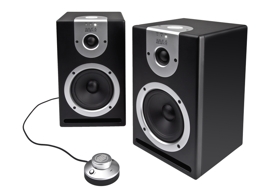 Pair of 5" Powered DJ Reference Monitors
