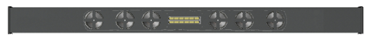 FLEX Focus Line Array Speaker System with (6) 3.5" Woofers and 50° Horizontal Dispersion for Displays over 50"