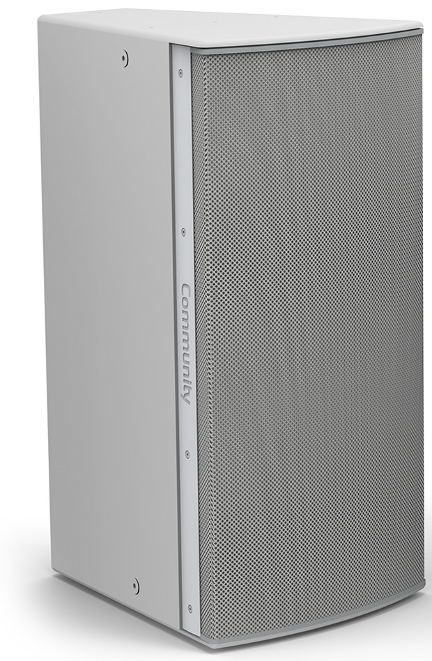 I Series 12" 2-Way 600W (8 Ohms) Passive/Bi-Amp Installation Loudspeaker in White with 60°x40° Dispersion