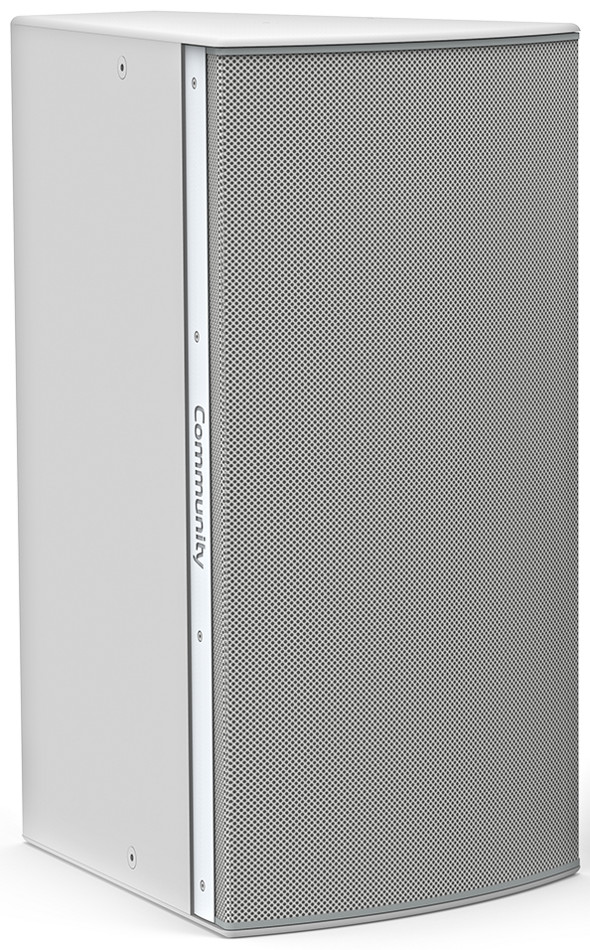 I Series 15" 2-Way 600W (8 Ohms) Passive/Bi-Amp Installation Loudspeaker in White with 90°x40° Dispersion